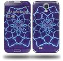 Tie Dye Purple Stars - Decal Style Skin (fits Samsung Galaxy S IV S4)