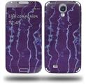 Tie Dye White Lightning - Decal Style Skin (fits Samsung Galaxy S IV S4)