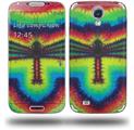 Tie Dye Dragonfly - Decal Style Skin (fits Samsung Galaxy S IV S4)